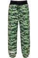 Spodnie softshell z kieszeniami, moro
