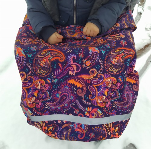 Wielofunkcyjny kocyk z wodoodpornego materiału softshell, magic