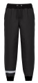 Damskie spodnie przeciwdeszczowe, softshell, czarne