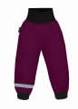 Spodnie z softshellu, burgund