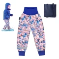 Spodnie softshell, magnolie, chaber